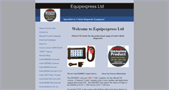 Desktop Screenshot of equipexpress.co.uk