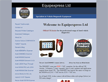 Tablet Screenshot of equipexpress.co.uk